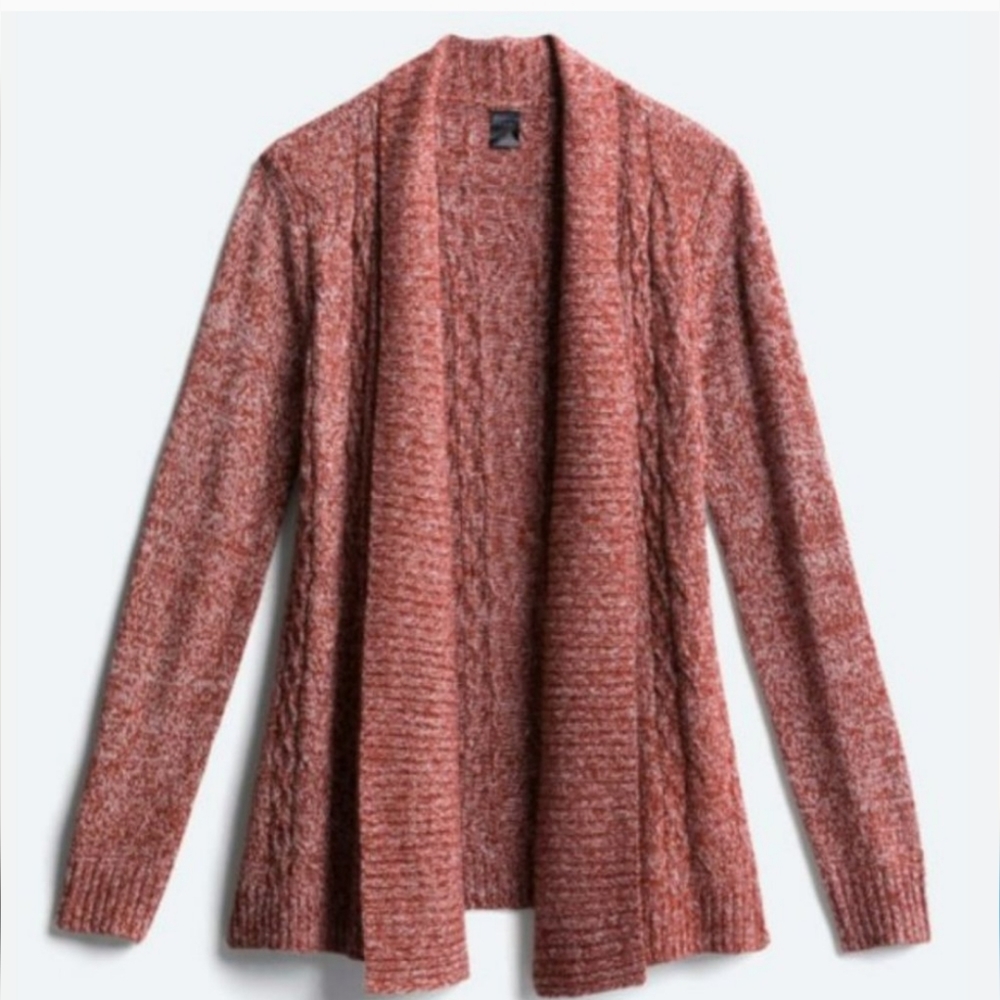 Madison Lilly Burnt Orange Cardigan ~ XL